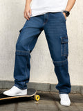 Hubberholme Men Straight Fit Light Fade Jeans