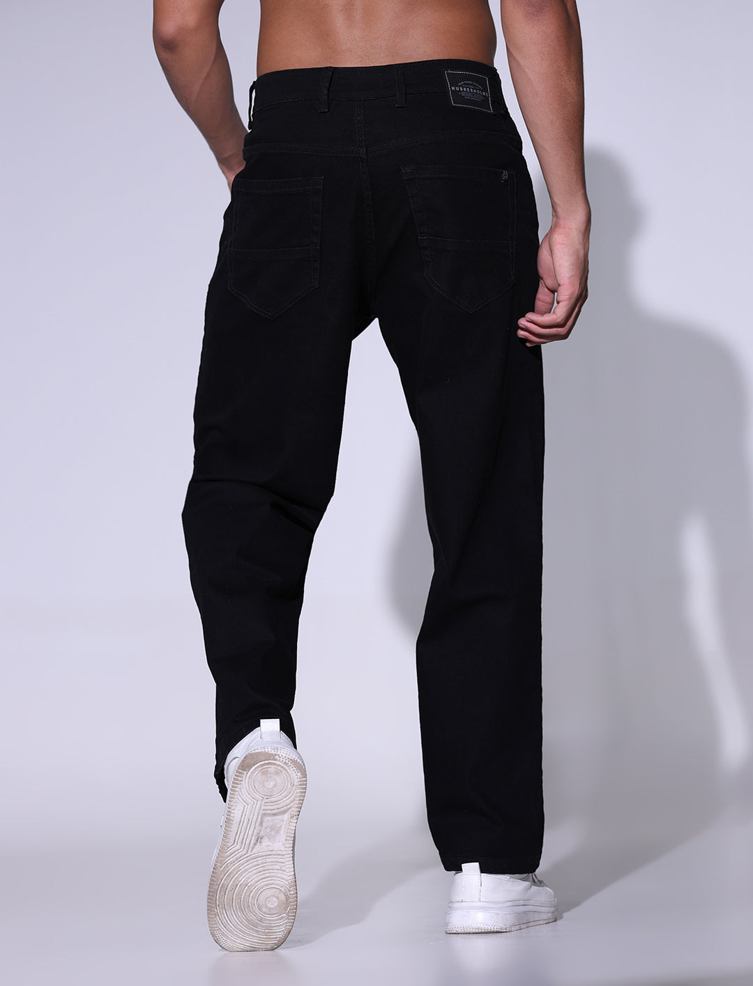 Hubberholme Men Relaxed Fit Clean Look Stretchable Jeans