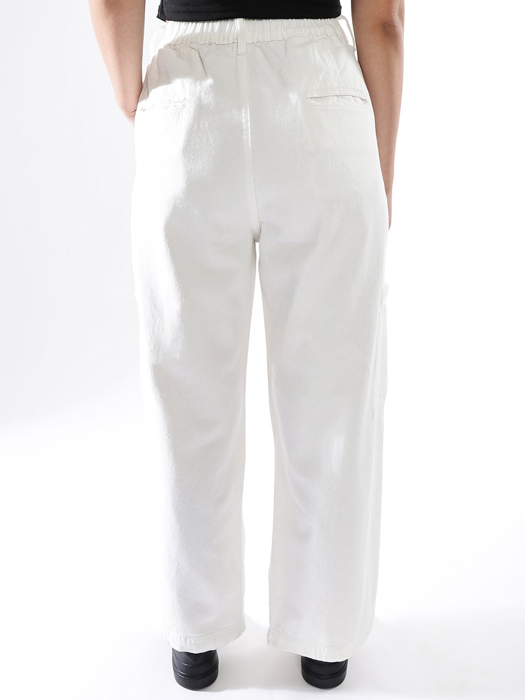 Hubberholme Women Washed Baggy High-rise   Jeans