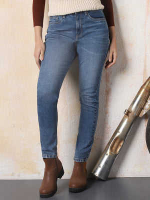 High Star Women Washed Skinny Fit Jeans