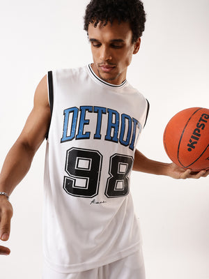 Hubberholme Athitude Printed Oversized T-Shirt With Shorts Co-Ords