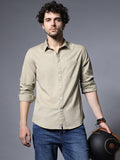 Classic Opaque Pure Cotton Casual Shirt