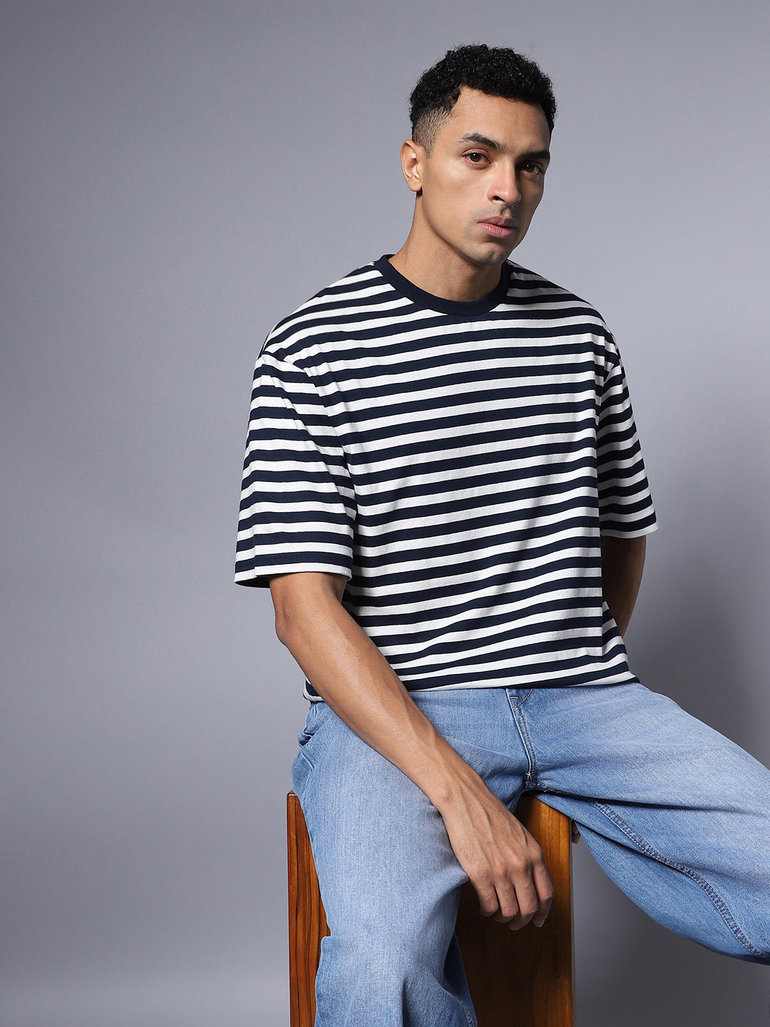 Round Neck Relaxed Pure Cotton Short Sleeve Tshirts