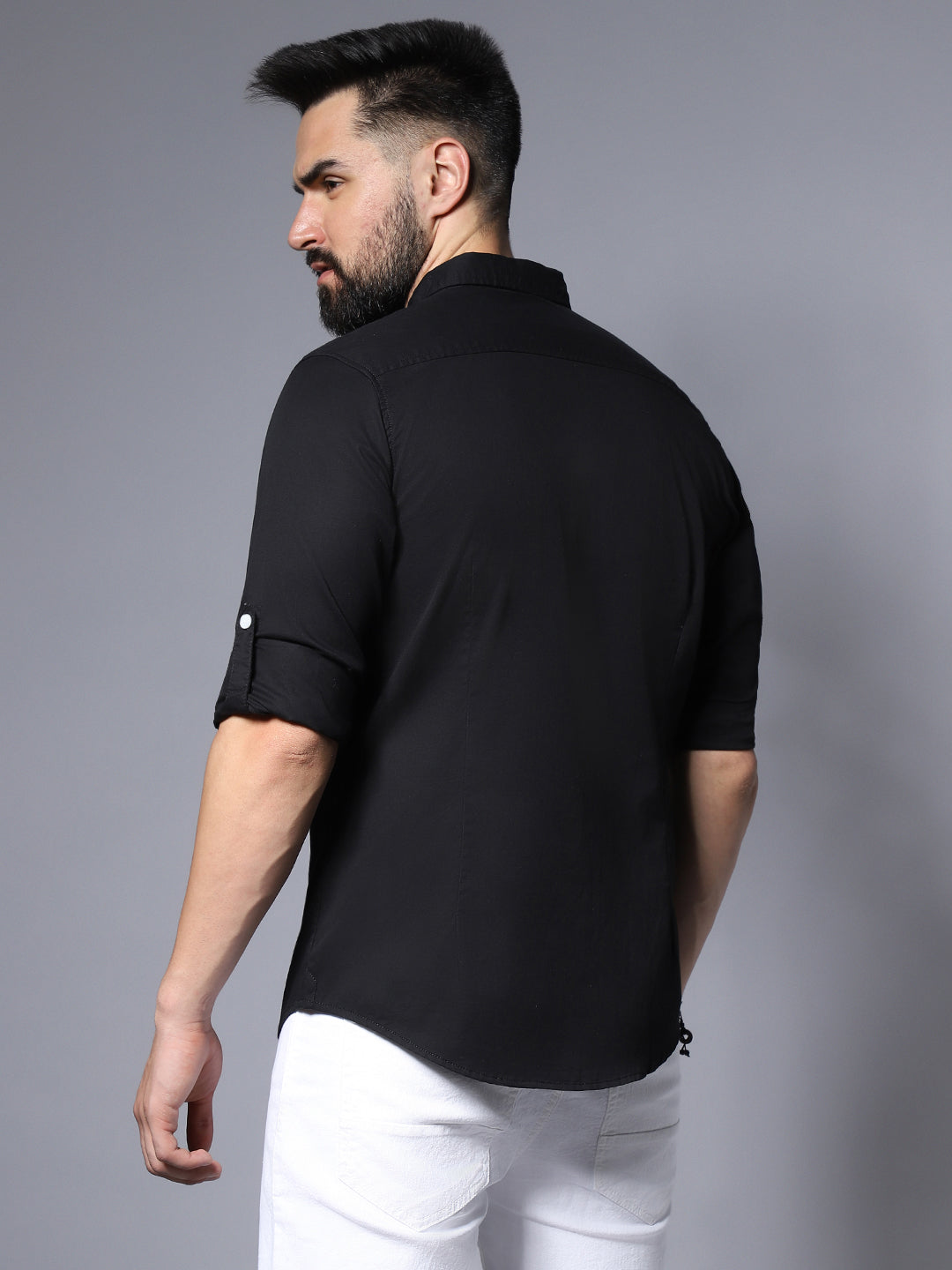 Classic Opaque Casual Shirt