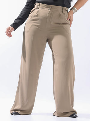 High Star Plus Size Women Wide Leg Casual Korean Trouser