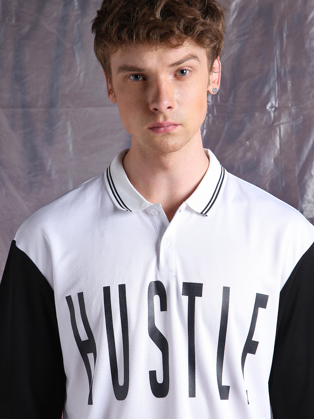 Hubberholme Men Streetletics Printed T-Shirt & Shorts Oversized fit Mesh Co-ord Set