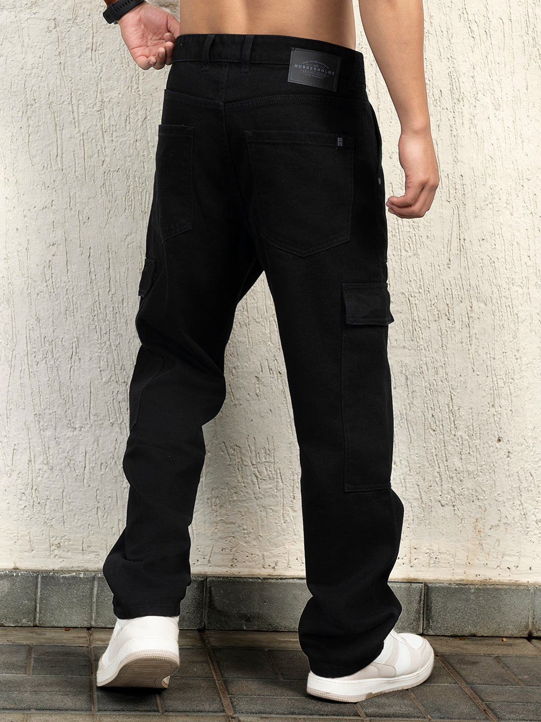 Hubberholme Men Relaxed Fit Mid-Rise Cotton Jeans