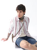 Hubberholme Men Relaxed Opaque Striped Casual Shirt