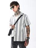 Hubberholme Men Relaxed Opaque Striped Casual Shirt