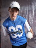 Hubberholme Men Printed Oversized Crew Neck Half sleeve Tshirts