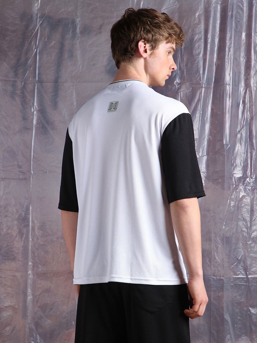 Hubberholme Men Printed Oversized Crew Neck Half sleeve Tshirts