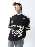 Hubberholme Typography Printed Round Neck T-shirt