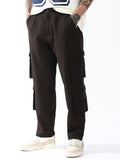 Hubberholme Men Relaxed Straight Leg Easy Wash Korean Trousers