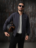High Star Men Lightweight Bomber with badge details Jacket