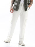 High Star Men Comfort Loose Fit Mid-Rise Korean Pants Trousers