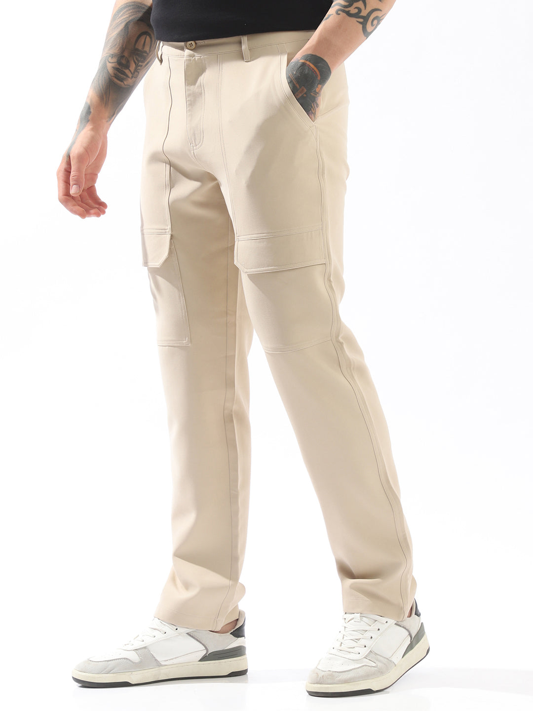High Star Men Comfort Easy Wash Trousers