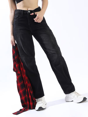 High Star spring summer Women Comfort High-Rise Light Fade Cotton Jeans