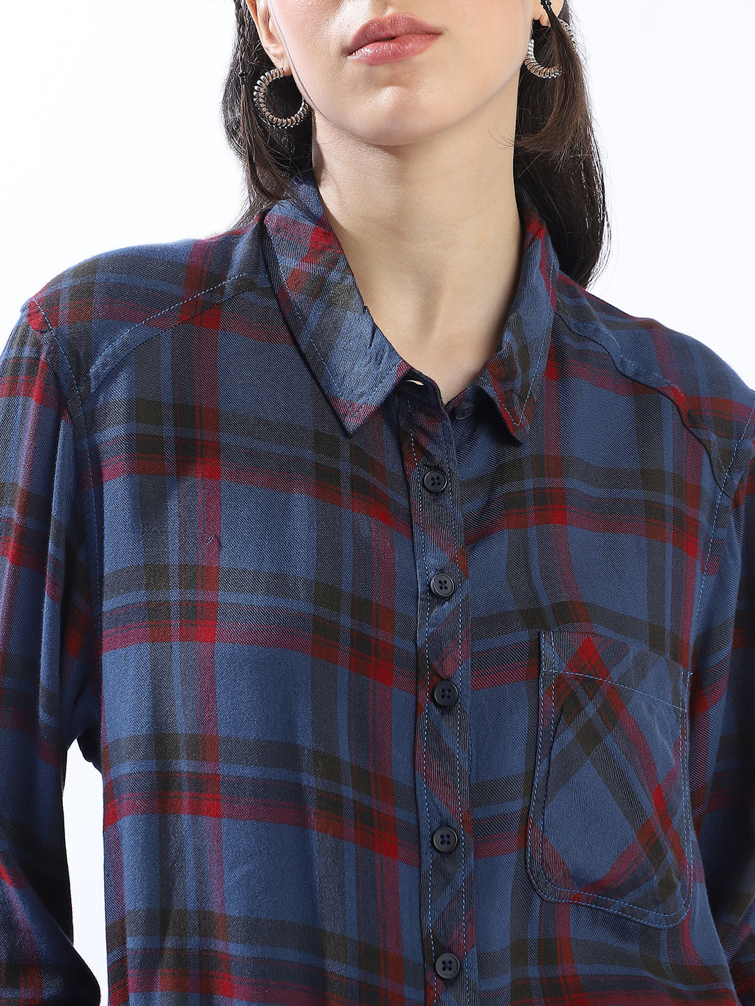 High Star Spring Summer Comfort Checked Pure Cotton Casual Shirt
