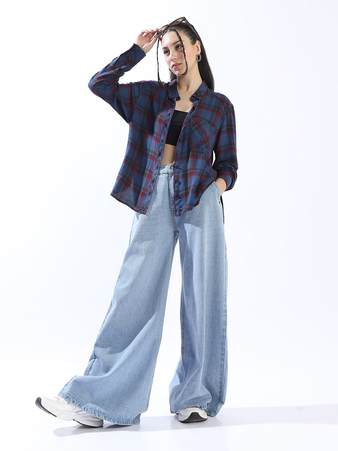 High Star Spring Summer Comfort Checked Pure Cotton Casual Shirt