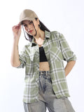 High Star Spring Summer Comfort Checked Pure Cotton Casual Shirt