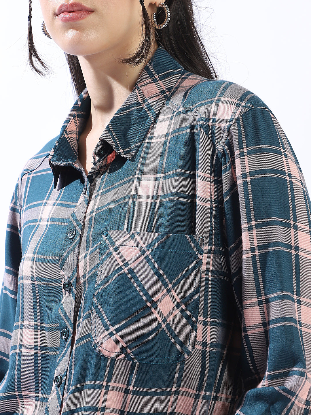 High Star Spring Summer Comfort Checked Pure Cotton Casual Shirt