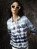 High Star Women Relaxed Opaque Casual Shirt
