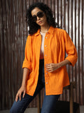 High Star Women Relaxed Opaque Casual Shirt