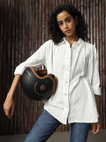 High Star Women Relaxed Opaque Casual Shirt