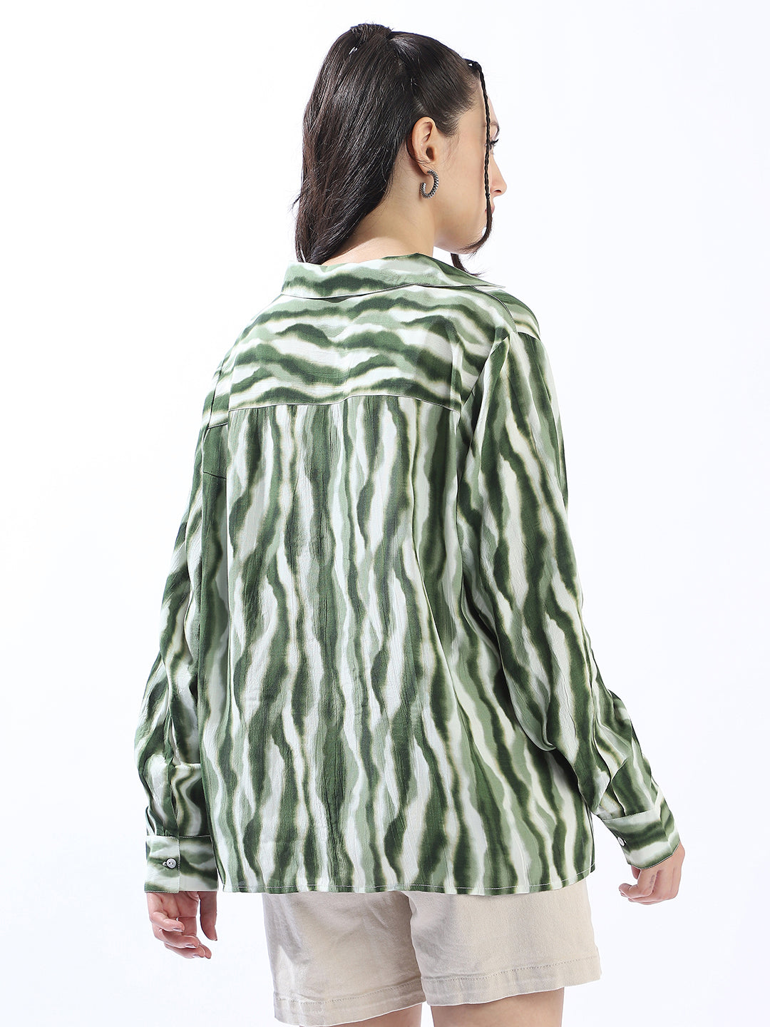 High Star Spring Summer Comfort Printed Casual Shirt