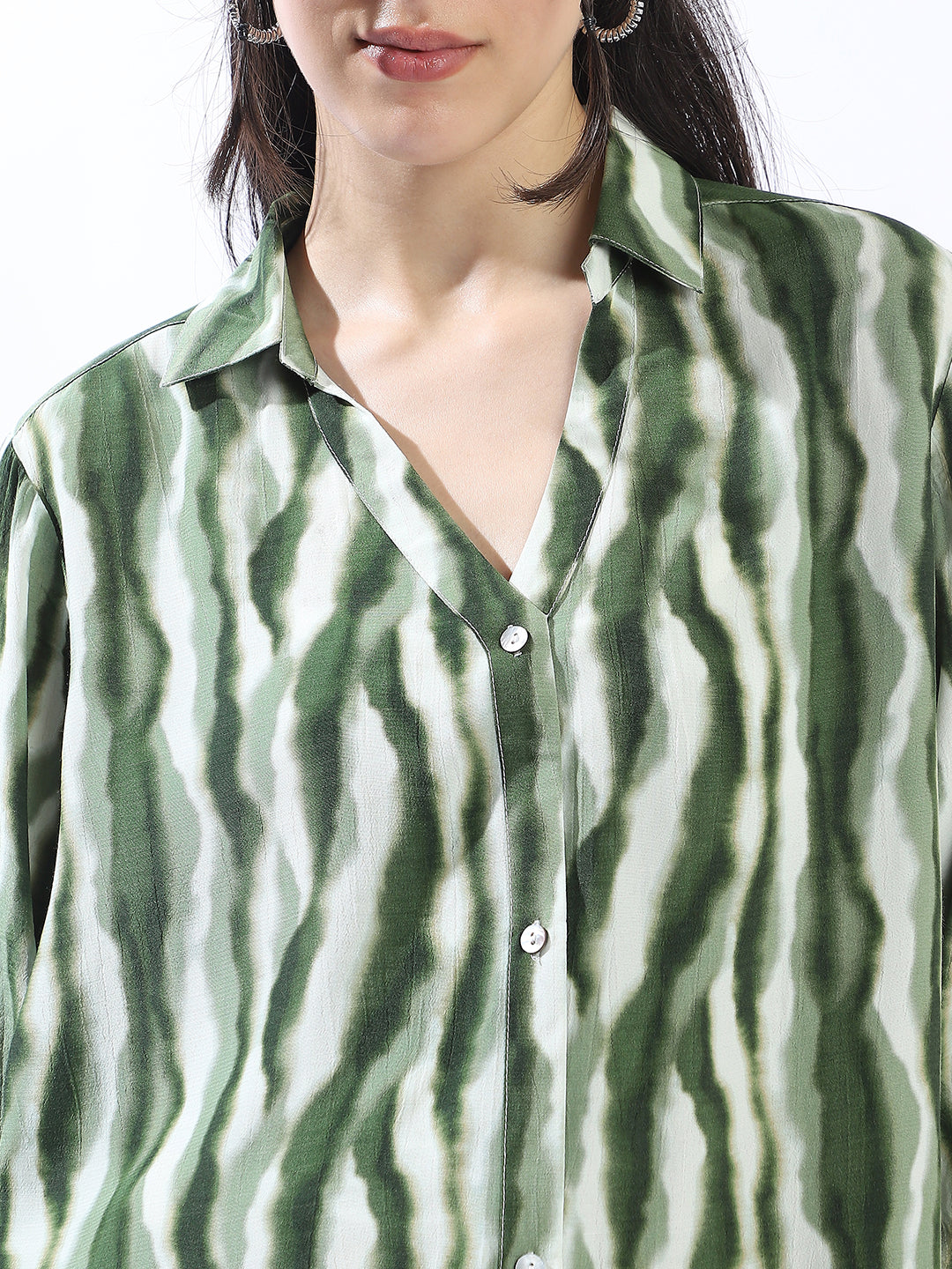 High Star Spring Summer Comfort Printed Casual Shirt