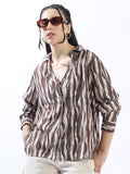 High Star Spring Summer Comfort Printed Casual Shirt