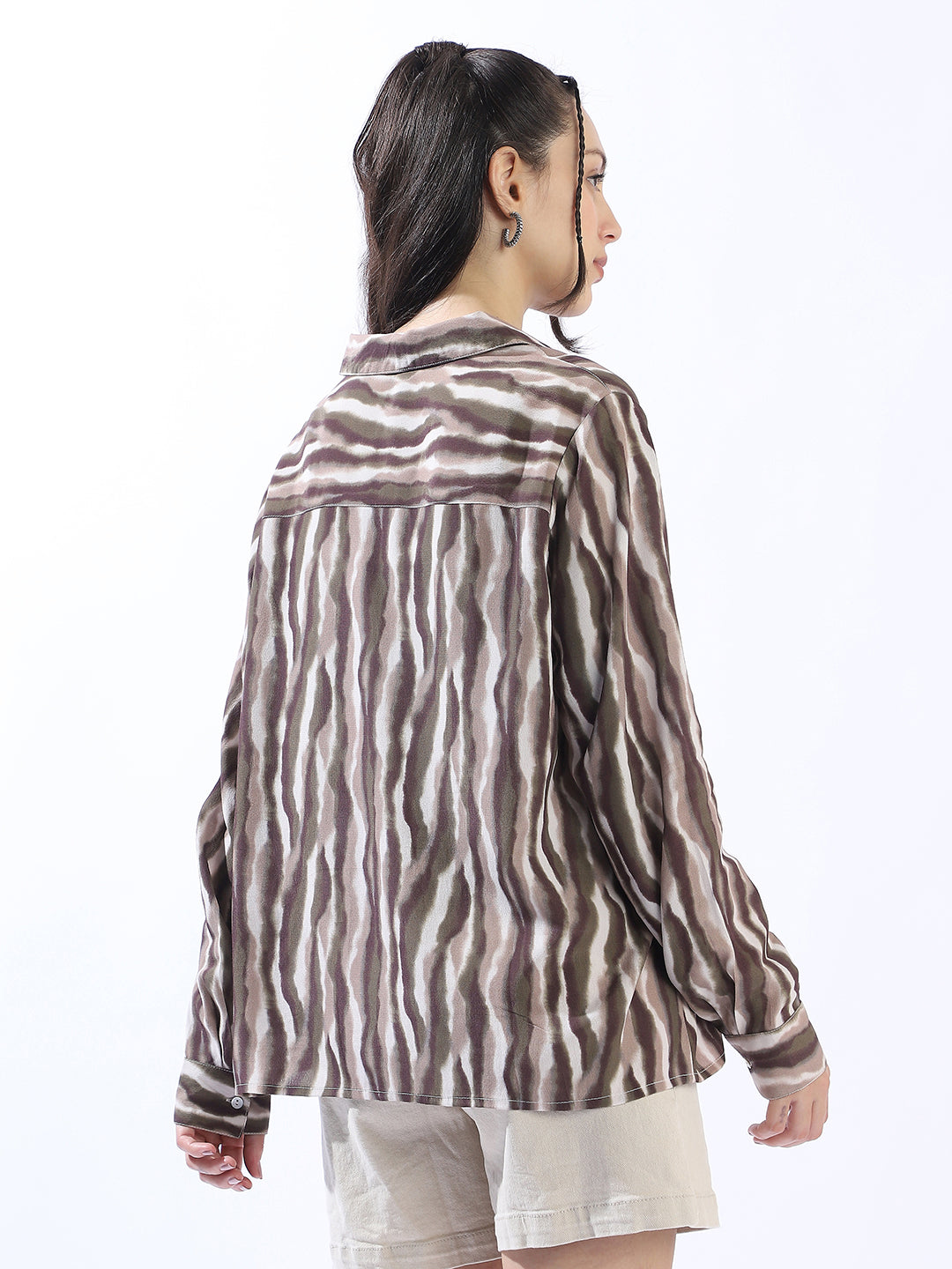 High Star Spring Summer Comfort Printed Casual Shirt