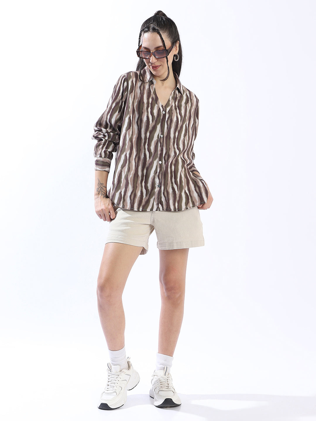 High Star Spring Summer Comfort Printed Casual Shirt