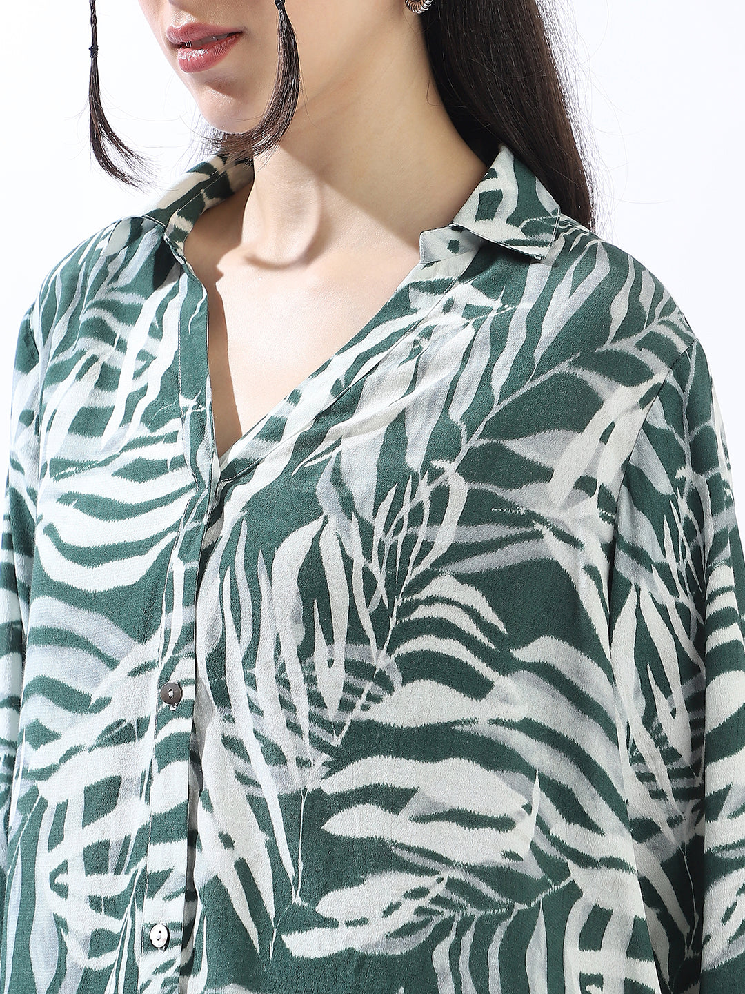 High Star Spring Summer Comfort Printed Casual Shirt