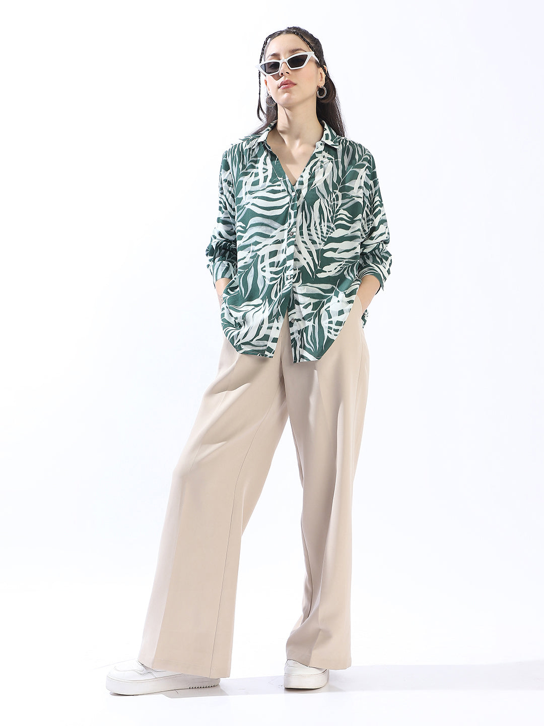 High Star Spring Summer Comfort Printed Casual Shirt
