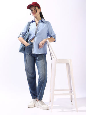 High Star Women Custom Colourblocked Casual Shirt